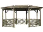 Kiosque bois - 4.45 x 3.40 m