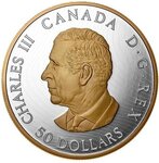 Pièce de monnaie en Argent 50 Dollars g 157.6 Millésime 2025 MAPLE TREE OF LIFE