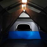 vidaXL Tente familiale avec LED 9 personnes à dégagement rapide