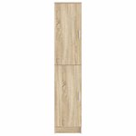 vidaXL Highboard Chêne sonoma 35 x 39 x 168 cm Bois d'ingénierie