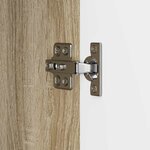 vidaXL Buffet Chêne Sonoma 66 x 34 5 x 90 cm Bois d'ingénierie