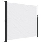 vidaXL Auvent latéral rétractable blanc 180x500 cm