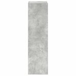 vidaXL Ensemble de meubles TV 3 Pièces Gris béton Bois d'ingénierie