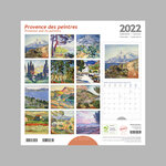 Calendrier 2022 30x30 cm Provence des peintres