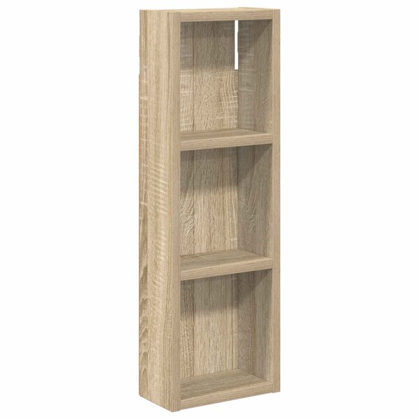 vidaXL Armoire murale de salle de bain Chêne Sonoma 20 x 10 x 60 5 cm