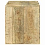 vidaXL Meuble TV Marron 80 x 32 x 36 cm Bois de manguier massif