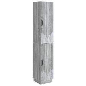 vidaXL Ensemble de Meubles 2 Pièces Sonoma gris Bois d'ingénierie