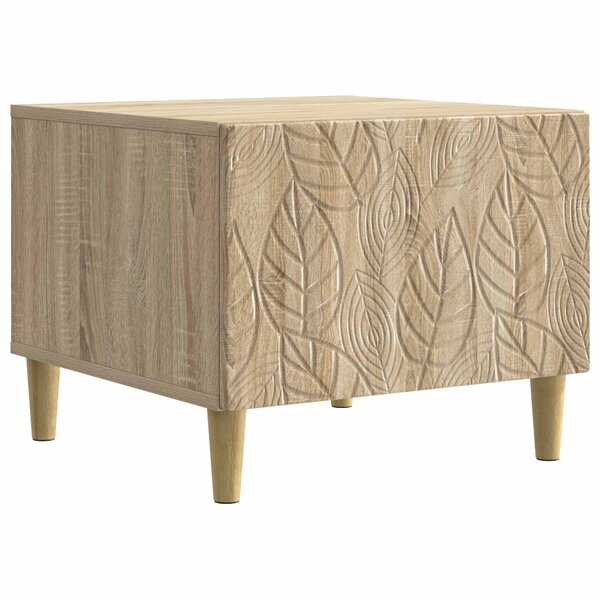 vidaXL Table basse Chêne Sonoma 50 x 49 x 40 cm Bois d'ingénierie