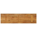 vidaXL Dessus de table 100x20x3 8cm rectangulaire bois massif manguier