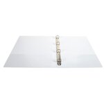 Classeur Pp Personnalisable Kreacover - 4 Anneaux En D 20mm - A4 Maxi - Blanc - X 10 - Exacompta