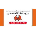 Encre traditionnelle à stylo en flacon 'D' 30ml Orange indien HERBIN