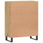 vidaXL Buffet chêne artisanal 69 5x34x90 cm bois d'ingénierie