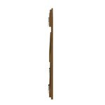 vidaXL Tête de lit murale Marron miel 185x3x60 cm Bois massif de pin