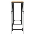 vidaXL Table console chêne sonoma 180x29x75 cm bois d'ingénierie