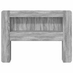 vidaXL Cabinet de Tête de Lit Sonoma gris Bois d’ingénierie