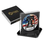 Pièce de monnaie en Argent 1 Dollar g 31.1 (1 oz) Millésime 2024 AmericArt LIBERTY BELL