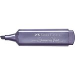 Surligneur textliner 1546 metallic  violet faber-castell