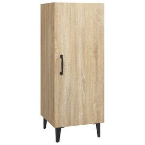vidaXL Buffet Chêne sonoma 34 5x34x90 cm Bois d'ingénierie