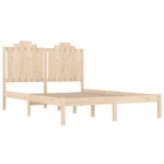 vidaXL Cadre de lit bois de pin massif 180x200 cm super king