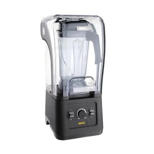 Blender professionnel de bar avec capot d'insonorisation bol 2 5 l - buffalo -  - plastique sans bpa2 5 253x253x547mm