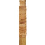 vidaXL Parasol en bambou avec toit en feuille de bananier 210 cm