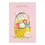 Carte De Pâques - Panier Et Oeufs - Draeger paris
