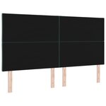 vidaXL Tête de lit en blocs de diamants vert foncé 180 cm velours