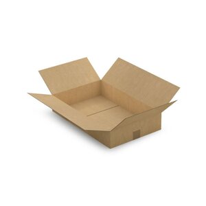 10 cartons d'emballage 55 x 35 x 10 cm - Simple cannelure