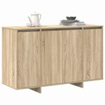 vidaXL Buffet Chêne sonoma 120 x 41 x 75 cm Bois d'ingénierie