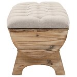 Banc banquette de rangement bois massif et tissu 103 x 51 x 44 cm 02_0021259