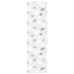 vidaXL Store enrouleur de douche 60x240 cm largeur du tissu 56 cm