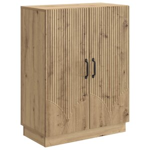 vidaXL Buffet Chêne artisanal 66 x 34 5 x 87 cm Bois d'ingénierie