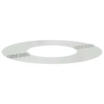 vidaXL Anneau plat pour arbre Ø30/60 cm en acier galvanisé