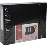 jeu de 3 classeurs à levier Premium  A4  80 mm  noir EXACOMPTA