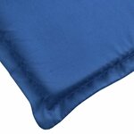 vidaXL Coussin de chaise longue bleu royal 180x60x4 cm tissu oxford