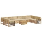 vidaXL Ensembles de canapés 11 pc