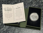 Monnaie CROSSING SHAMROCK 1 Oz Medaille Argent Ireland 2026 (PRÉCOMMANDE)