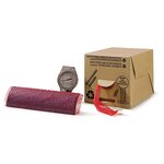 Gaine filet plastique rouge 100 m ø 130 mm maxi