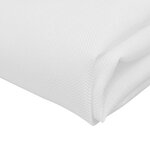 Vidaxl serviettes de table 25 pièces blanc 50x50 cm