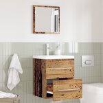 vidaXL Cabinet de salle de bain 41 x 38.5 x 48 cm Bois d'ingénierie