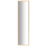 vidaXL Miroir Doré 120x30 cm