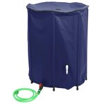 vidaXL Réservoir d'eau avec robinet pliable 500 L PVC
