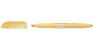 Surligneur FRIXION LIGHT SOFT Pointe Biseau 3 8 mm Orange pastel PILOT