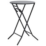 vidaXL Table de Jardin Anthracite 50 x 50 x 72 cm Métal