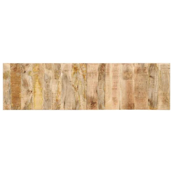 vidaXL Tête de lit 180 cm bois de manguier brut massif