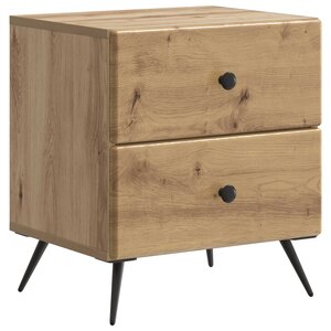 vidaXL Cabinet de chevet Chêne artisanal 43 x 34 5 x 47 5 cm