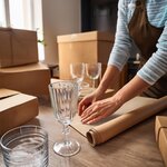 Pack And Move - Film À Bulle Kraft Recyclé - 1 X 8 M - Déménagement  Expédition Et Protection - Papier Bulle De Qualité