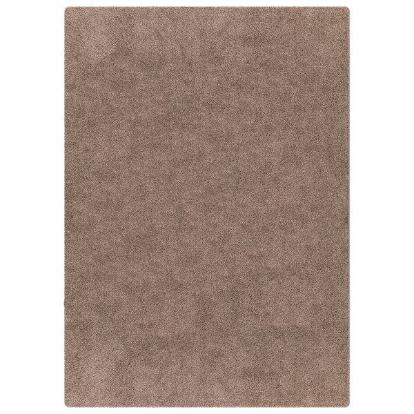 Tapis Shaggy vidaXL avec dos en latex Marron 240x340 cm