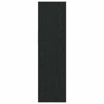 vidaXL Bibliothèque noir 34x31x112 cm bois d'ingénierie
