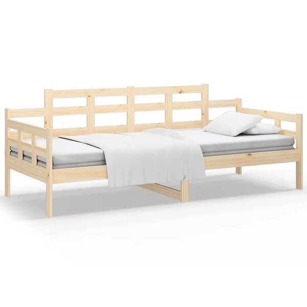 vidaXL Lit de jour bois de pin massif 80x200 cm